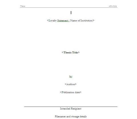 Doctoral dissertation help apa style